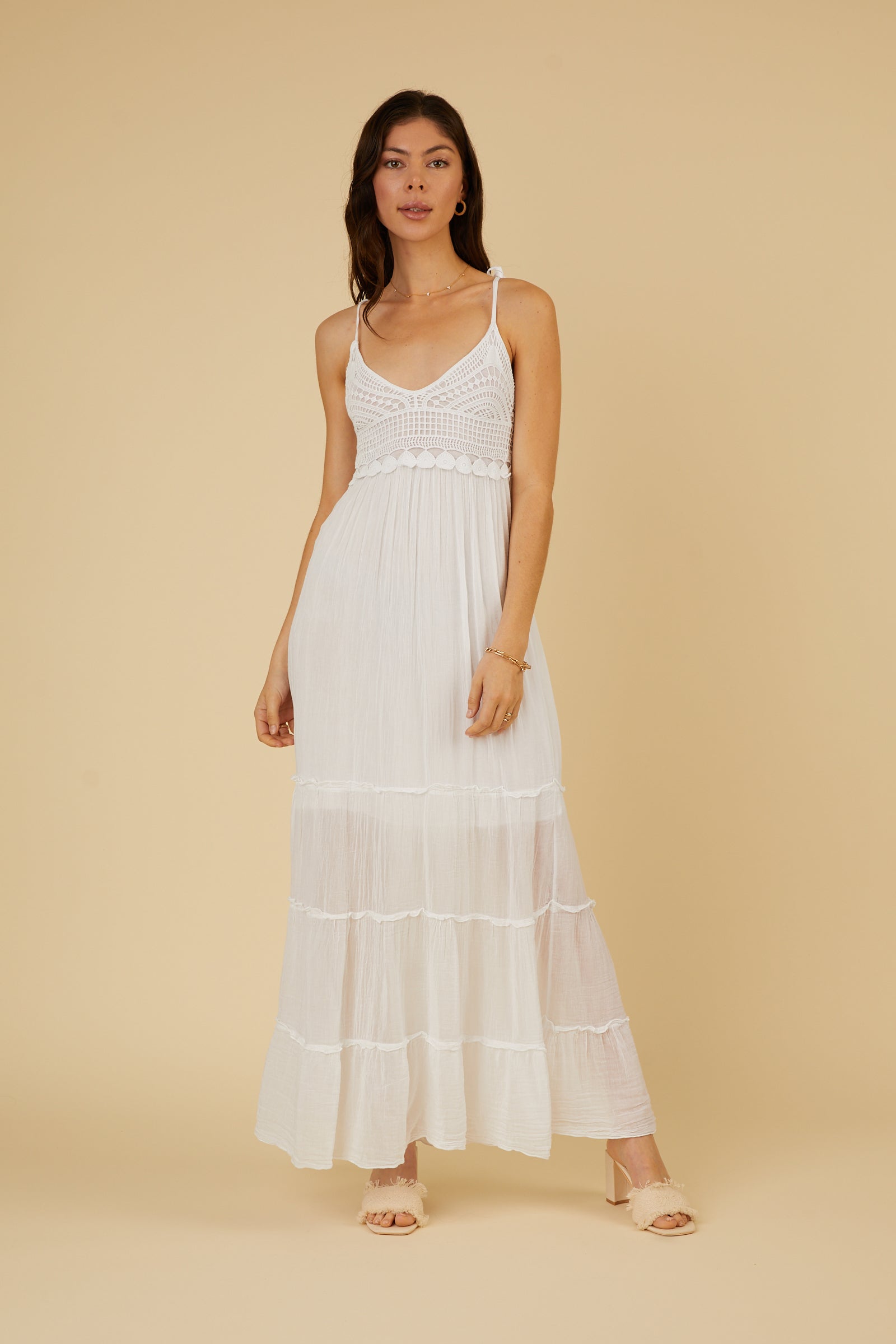 aita bridesmaid dress Alisha Dress White / Medium